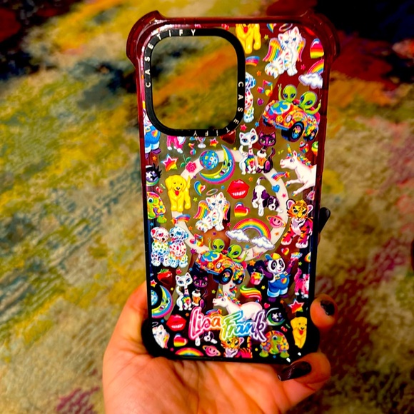 IPHONE 14 PRO MAX CASETIFY LISA FRANK IPHONE CASE WITH BUMPERS - Picture 1 of 6